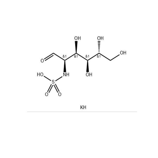 Sal de potasio N-sulfo-glucosamina (31284-96-5) C6H12KNO8S