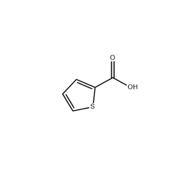 Ácido 2-tiofenocarboxílico (527-72-0) C5H4O2S