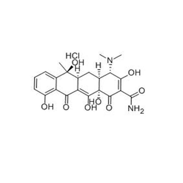 Clorhidrato de tetraciclina (64-75-5) C22H25CLN2O8