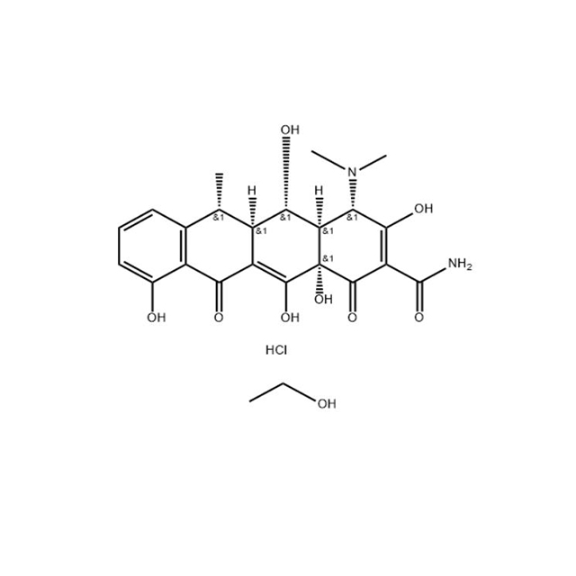 Hyclate de doxiciclina (24390-14-5) C22H26N2O9